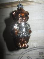 Vintage kerstbalornament; bruintje beer, Ophalen of Verzenden, Gebruikt