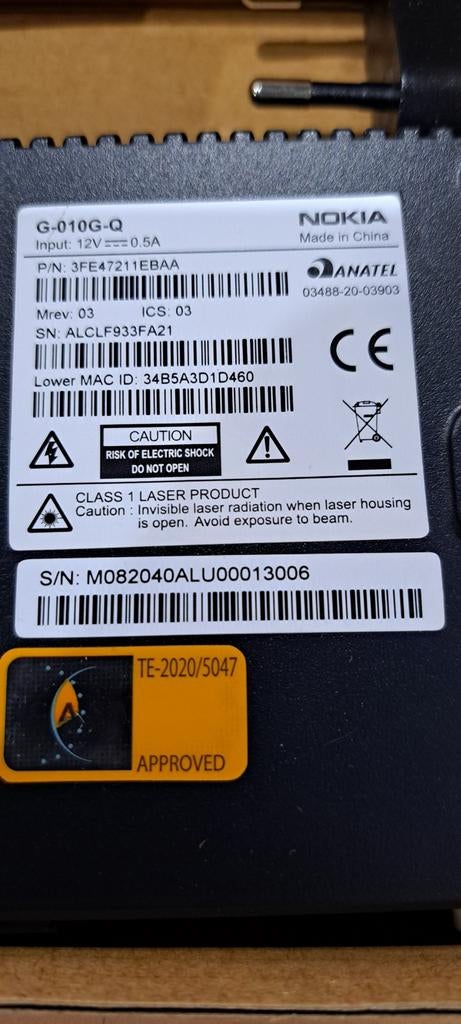 Netwerk terminal nokia G010G-Q, Computers en Software, Routers en Modems, Ophalen of Verzenden, Nieuw