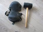 rubber haner  +  kniebeschermers, Ophalen