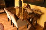 tafel, Huis en Inrichting, Tafels | Eettafels, Ophalen, Gebruikt, 50 tot 100 cm, Vijf personen of meer