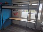 Hoogslaper met bureau, Huis en Inrichting, Ophalen, Gebruikt, 90 cm, Eenpersoons