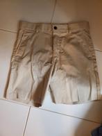 H&M shorts spijkerbroek maat 32 kortebroek beige regular fit, Nieuw, W32 (confectie 46) of kleiner, H&M, Verzenden