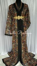 Takshita zwart saree, Overige typen, Zwart, Maat 46/48 (XL) of groter, Ophalen of Verzenden