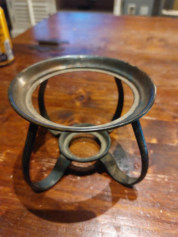 Scandinavische Theepot Warmer - 1950s Rechaud, Antiek en Kunst, Antiek | Overige Antiek, Ophalen of Verzenden