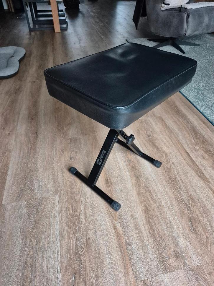 RockJam RJKBB100 Premium (Keyboard- Gitaarkruk), Huis en Inrichting, Krukjes, Zo goed als nieuw, Staal, In hoogte verstelbaar