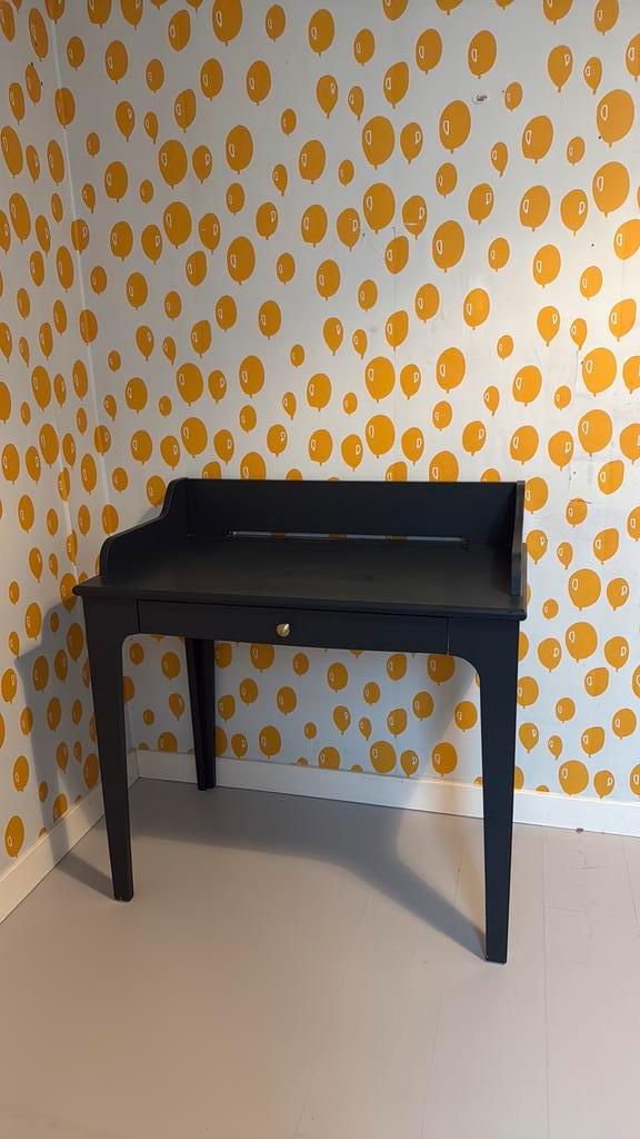 LOMMARP Bureau, antraciet, 90x54 cm, Huis en Inrichting, Bureaus, Zo goed als nieuw, Bureau, Ophalen