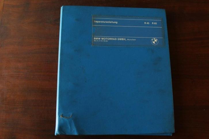 BMW R45 R65 1978 WERKPLAATS HANDBOEK REPARATUR ANLEITUNG, Motoren, Handleidingen en Instructieboekjes, BMW, Ophalen of Verzenden