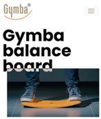 Gymba Balansbord - Zo Goed Als Nieuw, Ophalen of Verzenden, Zo goed als nieuw, Buik, Balansbord