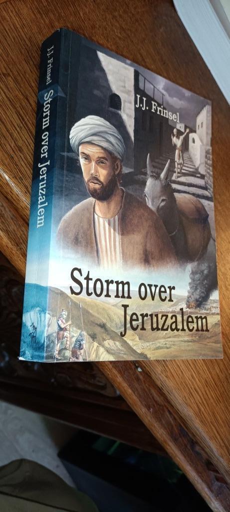 Frinsel, J.J. -  	Storm over Jeruzalem, Boeken, Historische romans, Gelezen, Ophalen of Verzenden