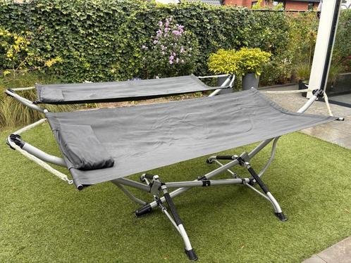 1 hele mooie, zo goed als nieuwe hangmat met standaard, Tuin en Terras, Hangmatten, Zo goed als nieuw, Met standaard, Ophalen
