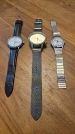 3 horloges Rukla ,komono, Ophalen of Verzenden, Zo goed als nieuw, Staal, Overige merken