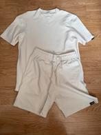 Zara zomerset t-shirt short korte broek beige maat S/M, Ophalen of Verzenden, Zo goed als nieuw, Zara