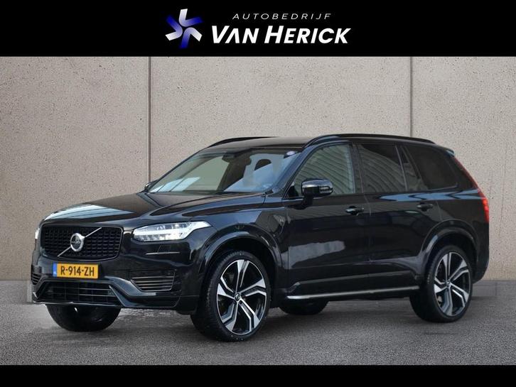 Volvo XC90 2.0 T8 Recharge AWD R-Design Ultimate Dark | Pano, Auto's, Volvo, Bedrijf, Te koop, XC90, 4x4, ABS, Achteruitrijcamera
