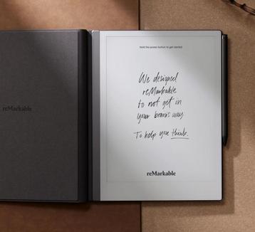 Remarkable 2 E-reader + Polymer Book Folio, Marker, Tips beschikbaar voor biedingen