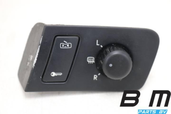 Spiegelverstelknop VW Caddy 2K 1T1959552B, Auto-onderdelen, Dashboard en Schakelaars, Gebruikt