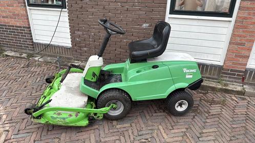 Viking frontmaaier, Tuin en Terras, Zitmaaiers, Zo goed als nieuw, 90 tot 120 cm, Elektrische starter, Mulchfunctie, Ophalen of Verzenden