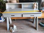 Woood bureau grijs, Ophalen, Gebruikt, 50 tot 75 cm, Rechthoekig