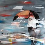 Modern schilderij ( toekan), Antiek en Kunst, Ophalen