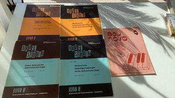 5 orgelboeken voor beginners en verder, W. Nagel, beschikbaar voor biedingen