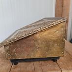 Bijzondere mooie vintage slipperbox /schoenenpoetsbox, Ophalen of Verzenden