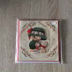 Geborduurde kerstkaart, Ophalen of Verzenden, Zo goed als nieuw, Overige thema's