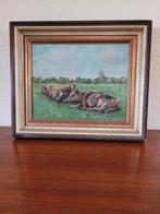 koeienschilderij als kerst kado, Antiek en Kunst, Ophalen