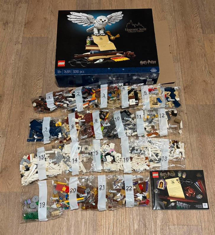 Lego Harry Potter 76391 Hedwig Collectors’ Edition, Kinderen en Baby's, Speelgoed | Duplo en Lego, Zo goed als nieuw, Lego, Complete set