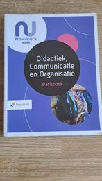 Basisboek Didactiek, Communicatie en Organisatie, Ophalen of Verzenden, Alpha, Zo goed als nieuw, MBO