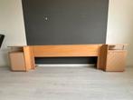 Achterbouw Auping Auronde beuken voor bed 180 breed, Ophalen, Gebruikt, Tweepersoons