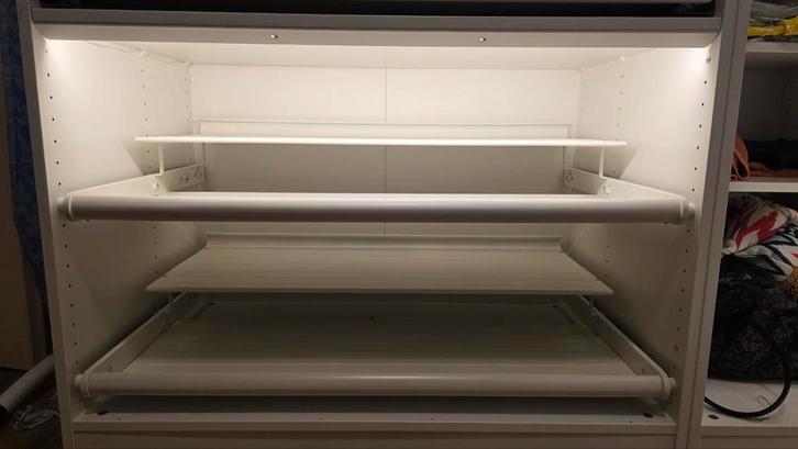 2x Ikea Komplement schoenenplank uitschuifbaar, Huis en Inrichting, Kasten | Kledingkasten, Gebruikt, Minder dan 100 cm, 50 tot 100 cm