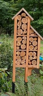 groot Insectenhotel Douglas hout 160 cm hoog duurzaam&gevuld, Ophalen of Verzenden, Nieuw