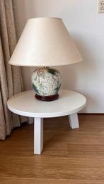 Mubo Light Holland porseleinen tafellamp, handbeschilderd, Ophalen, Gebruikt, 50 tot 75 cm, Vintage, oosters, botanisch, handbeschilderd, porselein