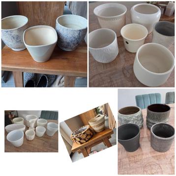 Bloempotten  beschikbaar voor biedingen