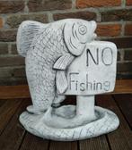 No Fishing 30x30x16 cm, Ophalen, Nieuw, Beton, Overige typen