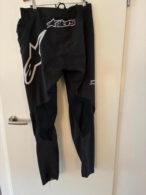 Fietscrossbroeken zwart Alpinestars en MVD maat 34, Kleding | Heren, Sportkleding, Zo goed als nieuw, Hardlopen of Fietsen, Overige maten