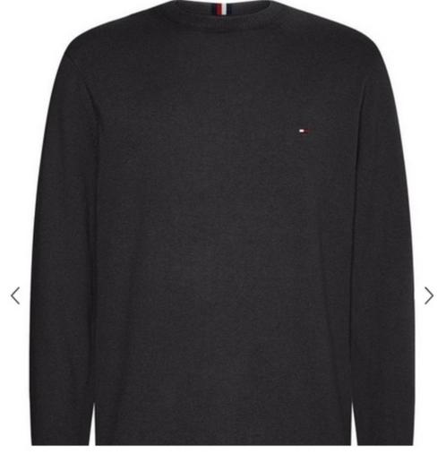 Zwarte Tommy Hilfiger trui maat S - in uitstekende staat, Kleding | Heren, Truien en Vesten, Gedragen, Maat 46 (S) of kleiner