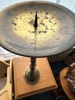 Geel koperen grote kandelaar, Antiek en Kunst, Ophalen of Verzenden, Koper of Brons