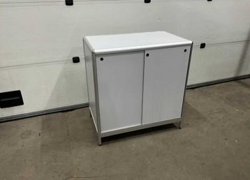 Aluminium schuifdeurkasten / opbergkasten / magazijnkasten beschikbaar voor biedingen