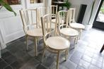 Thonet style – café stoelen – 6 stuks, Huis en Inrichting, Ophalen, Gebruikt, Wit, Thonet