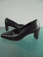 PAUL GREEN Leren zwarte pumps 37.5, Pumps, Verzenden, Zwart, Zo goed als nieuw