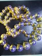 Spectaculair Collier ‘Blauwe’ Dominicaanse BARNSTEEN, Nieuw, Steen of Mineraal, Met edelsteen, Verzenden