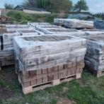 63 m2 oud gebakken klinkers. Tienduimers extra dik 10 cm, Gebruikt, Keramiek, Klinkers, Ophalen of Verzenden