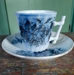 chocolade kop en schotel DAHLIA Société Céramique Maastricht, Ophalen of Verzenden