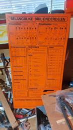 oude opticien machines en wandkaart, Ophalen