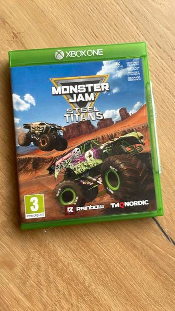 Monster jam steel titans beschikbaar voor biedingen