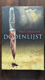 Paul Johnston - Dodenlijst, Verzenden, Zo goed als nieuw, Paul Johnston