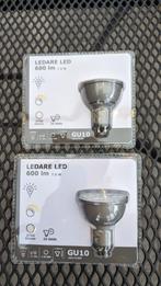 LEDARE LED Ikea LED lamp GU10 2 stuks, Huis en Inrichting, Lampen | Losse lampen, Ophalen of Verzenden, Minder dan 30 watt, Led-lamp