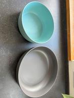 2 Royal VKB kommen - Grijs & Lichtblauw, Huis en Inrichting, Keuken | Servies, Overige materialen, Ophalen of Verzenden, Zo goed als nieuw