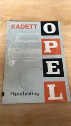 Handleiding boekje Opel Kadett A, Ophalen of Verzenden