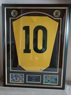 Gesigneerd Pele shirt, ingelijst met certificaat, Verzenden, Zo goed als nieuw, Overige sporten, Shirt